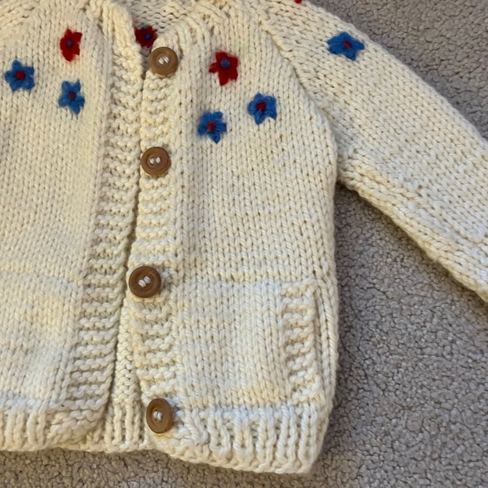 Knitted 4 Button Cardigan - Picture 3 of 3